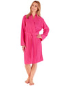 Slenderella Womens 40" Waffle Knit Dressing Gown