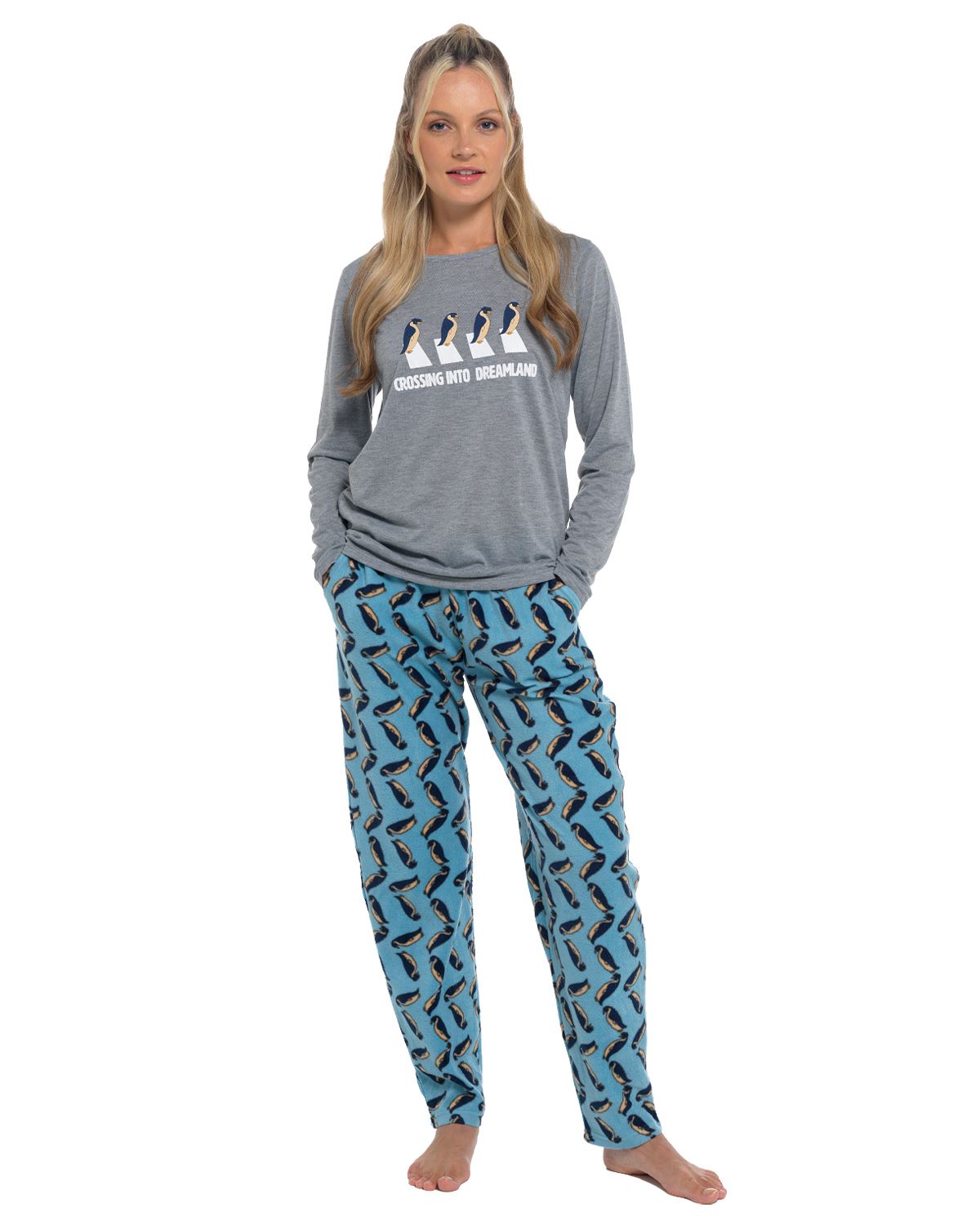 Slumber Hut Womens Penguin Pyjamas