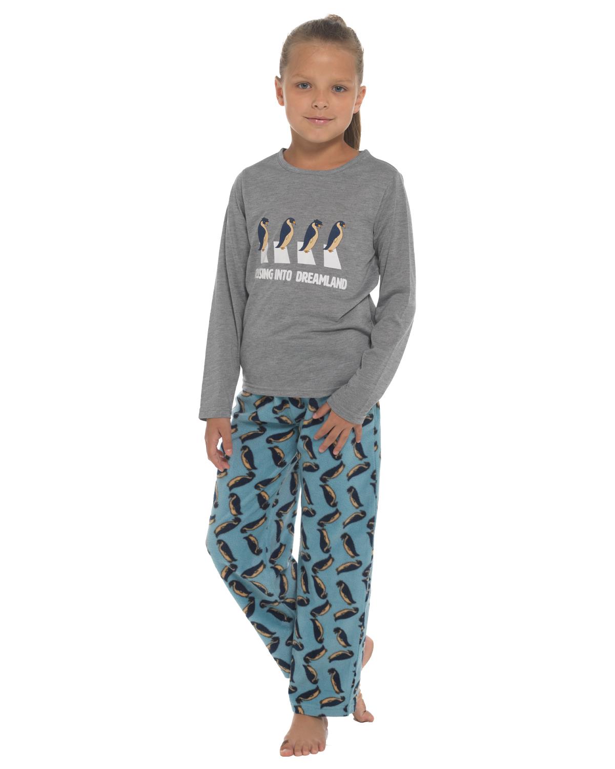 Slumber Hut Girls Penguin Pyjamas