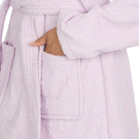 Forever Dreaming Womens Hooded Towelling Bathrobe