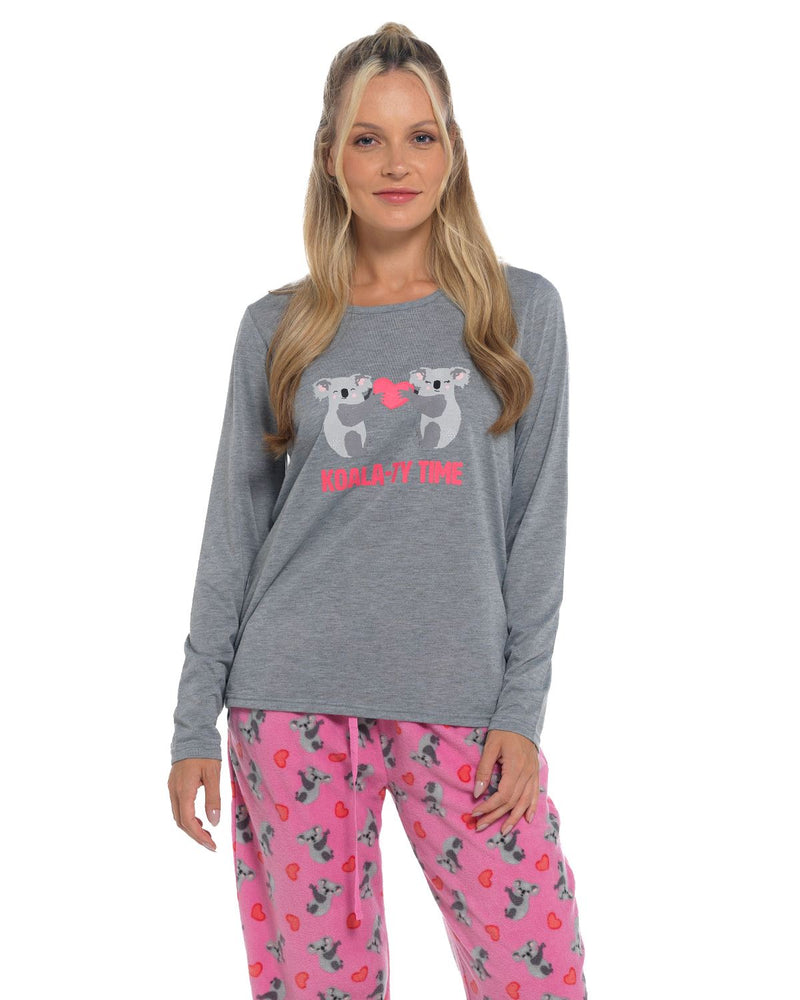 Slumber Hut Womens Koala Pyjamas