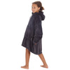 Huggable Kids Plain Oversized Fleece Hoodie