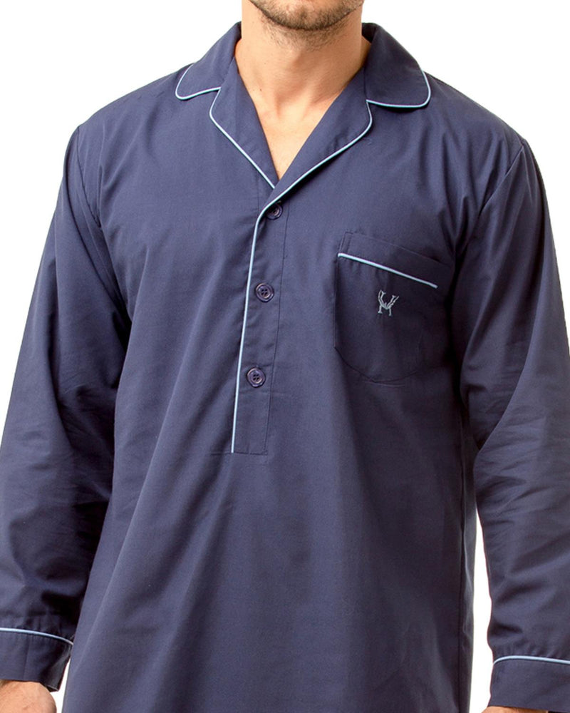 Haigman Mens Poly Cotton Nightshirt