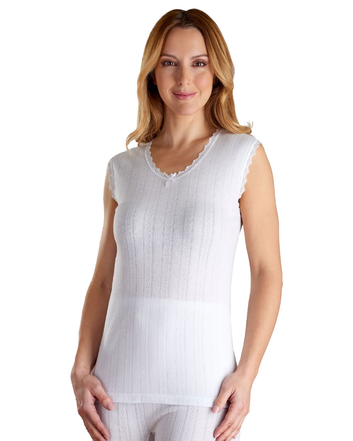 Vedonis Womens Thermal Sleeveless Vest