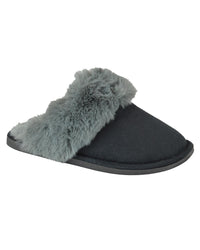 Follow That Dream Womens Faux Fur Lined Slippers