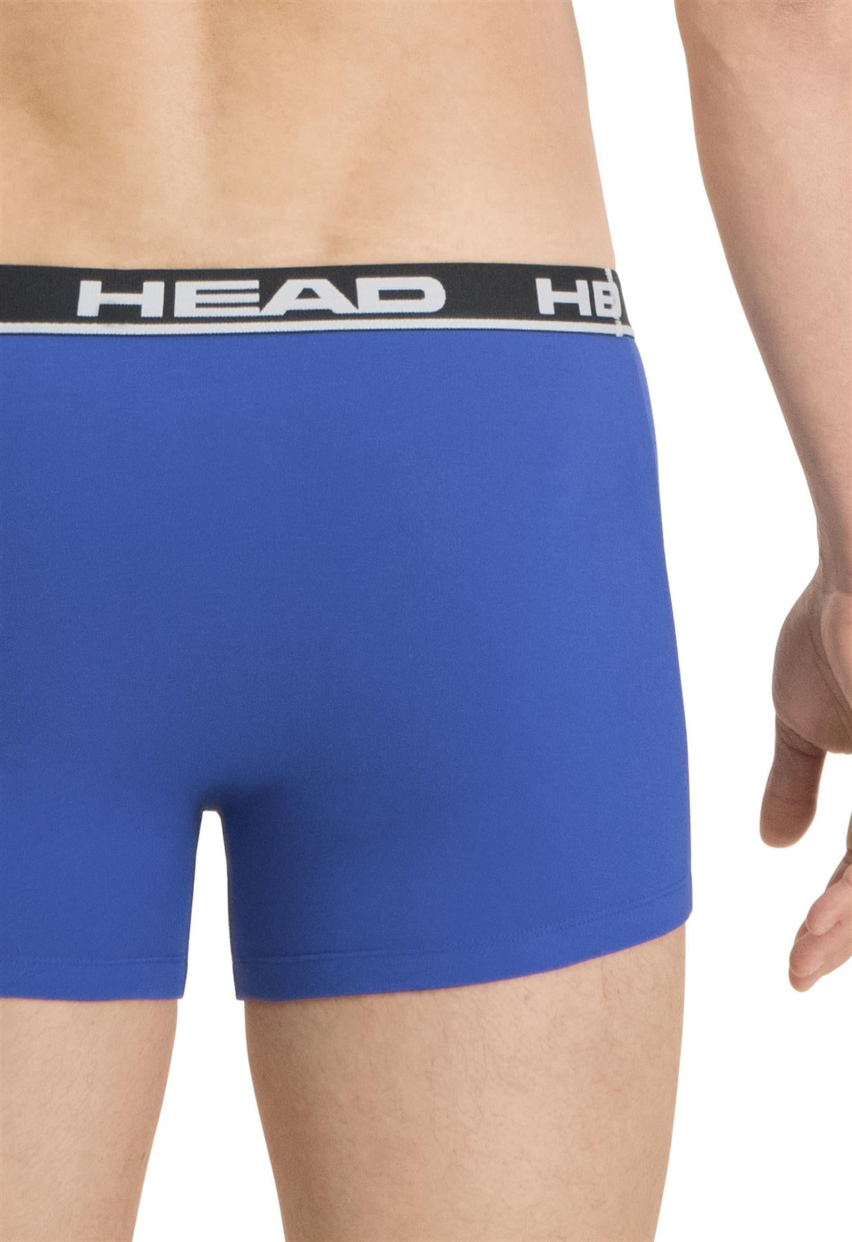 HEAD Mens 2 Pack Cotton Boxer Shorts