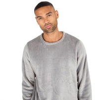 Cargo Bay Mens Polished Fleece Check Pyjamas