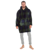 Huggable Mens Polished Fleece Oversized Hoodie