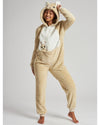 Loungeable Womens Kangaroo Fleece Onesie