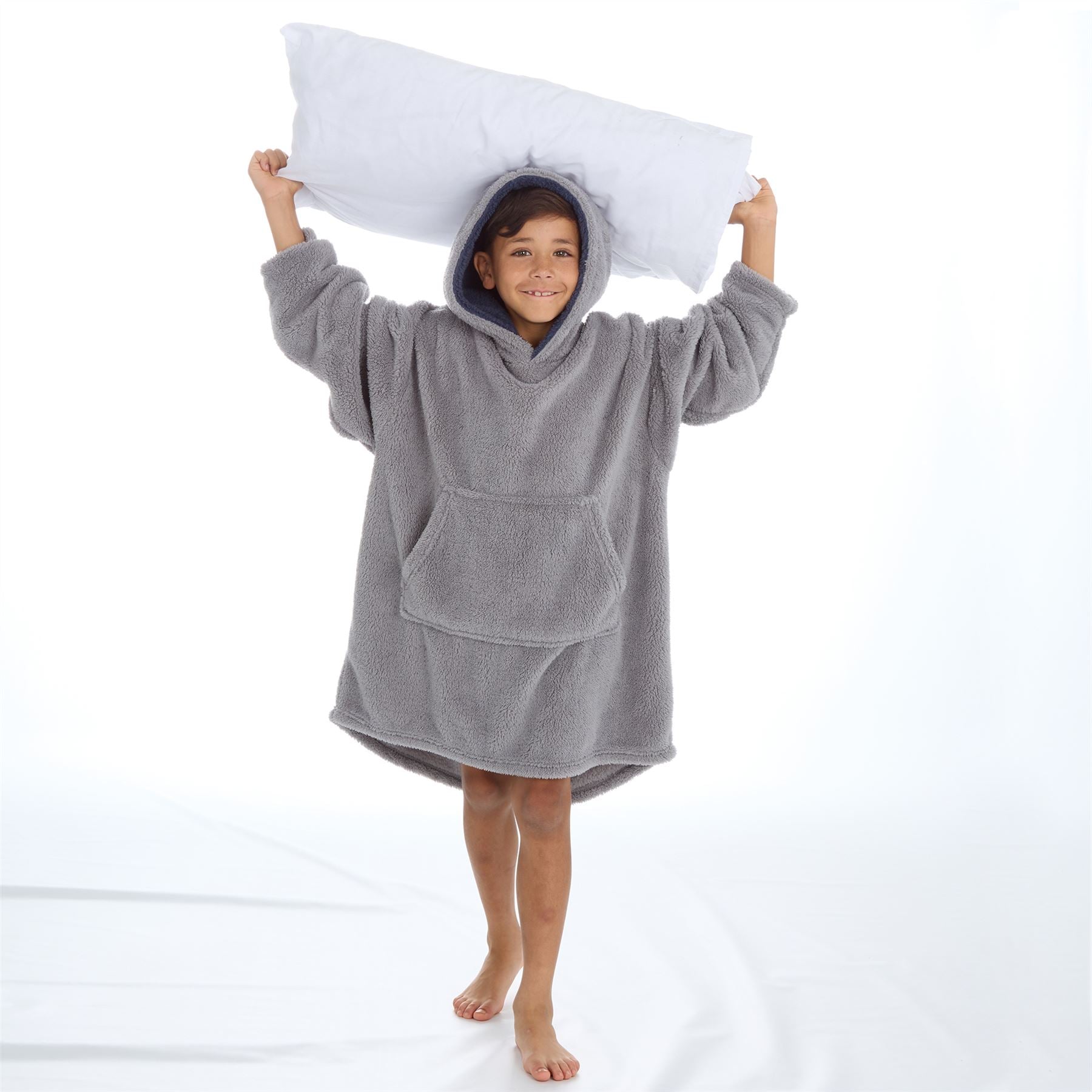 Huggable Boys Snuggle Fleece Oversized Hoodie