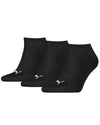 Puma Unisex 3 Pack Cotton Sneaker Socks