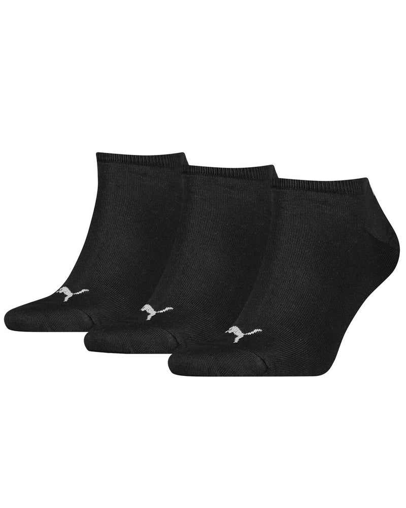 Puma Unisex 3 Pack Cotton Sneaker Socks