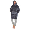 Huggable Mens Polished Fleece Oversized Hoodie