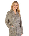 Slenderella Womens Super Soft Stretch Fleece Dressing Gown