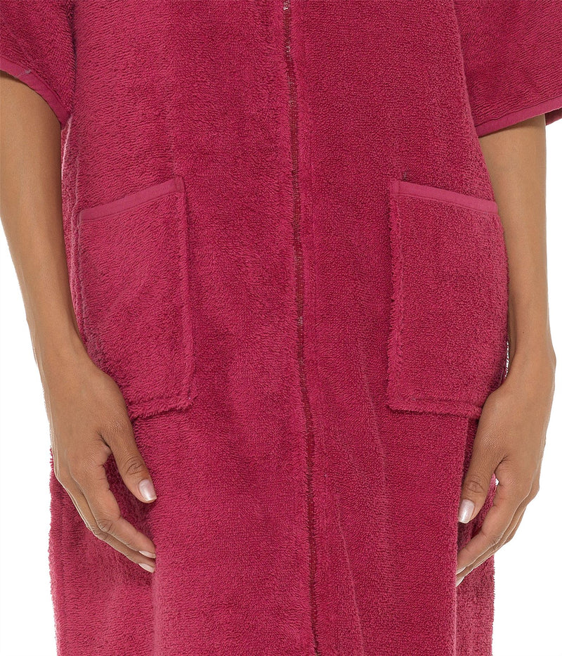 Undercover Womens Zip Up Towelling Dressing Gown