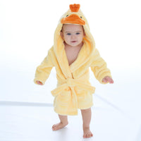 Babytown Yellow Duck Fleece Dressing Gown