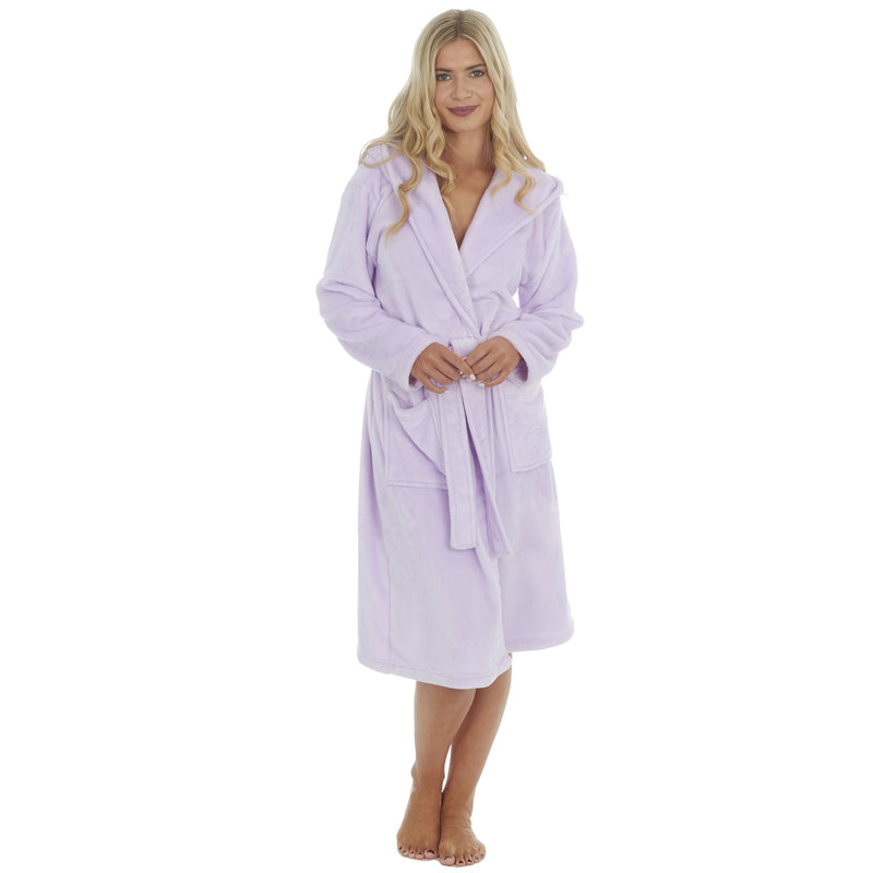 Forever Dreaming Womens Hooded Dressing Gown