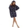 Huggable Womens Celestial Print Oversized Hoodie