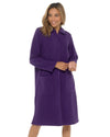 Undercover Womens Zip Fleece Dressing Gown