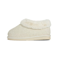 Loungeable Womens Faux Fur Ankle Bootie Slippers