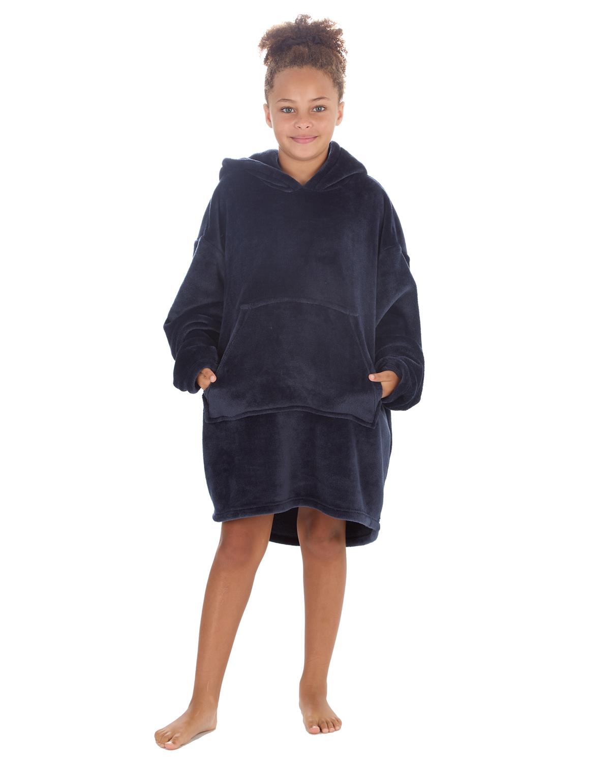 Huggable Kids Plush Fleece Oversized Snuggle Hoodie