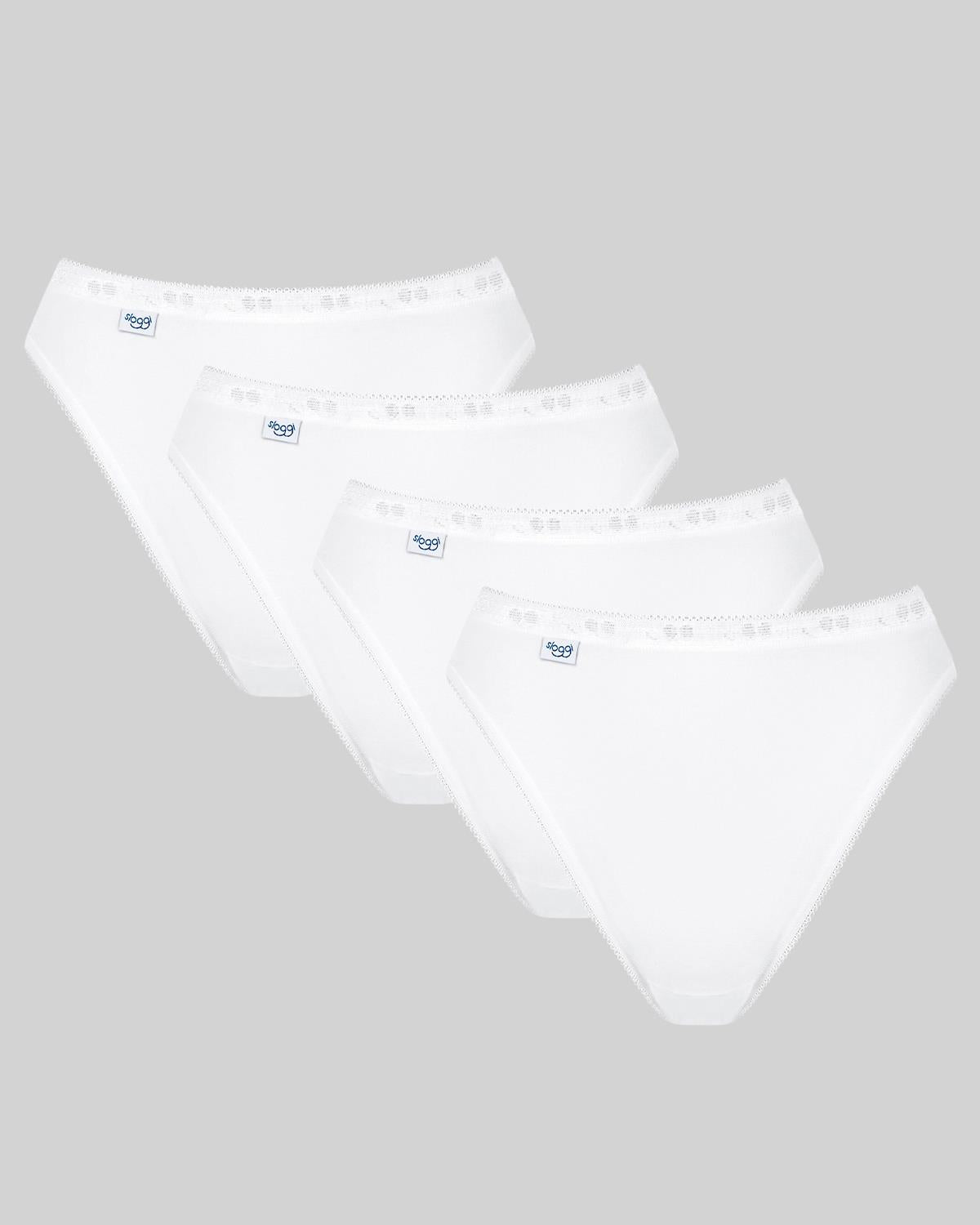 Sloggi Womens 4 Pack Basic+ Cotton Tai Brief