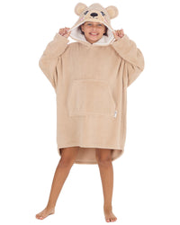 Huggable Kids Oversized Animal Snuggle Hoodie