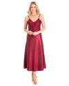 Lady Olga Womens Satin Long Nightdress