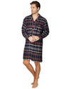 Haigman Mens Brushed 100% Cotton Nightshirt