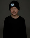 Kids LED Light Knitted Beanie Hat