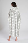 Loungeable Adults Polar Bear Fleece Hooded Long Poncho