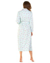 La Marquise Womens Primrose in Bloom Mock Quilt Robe