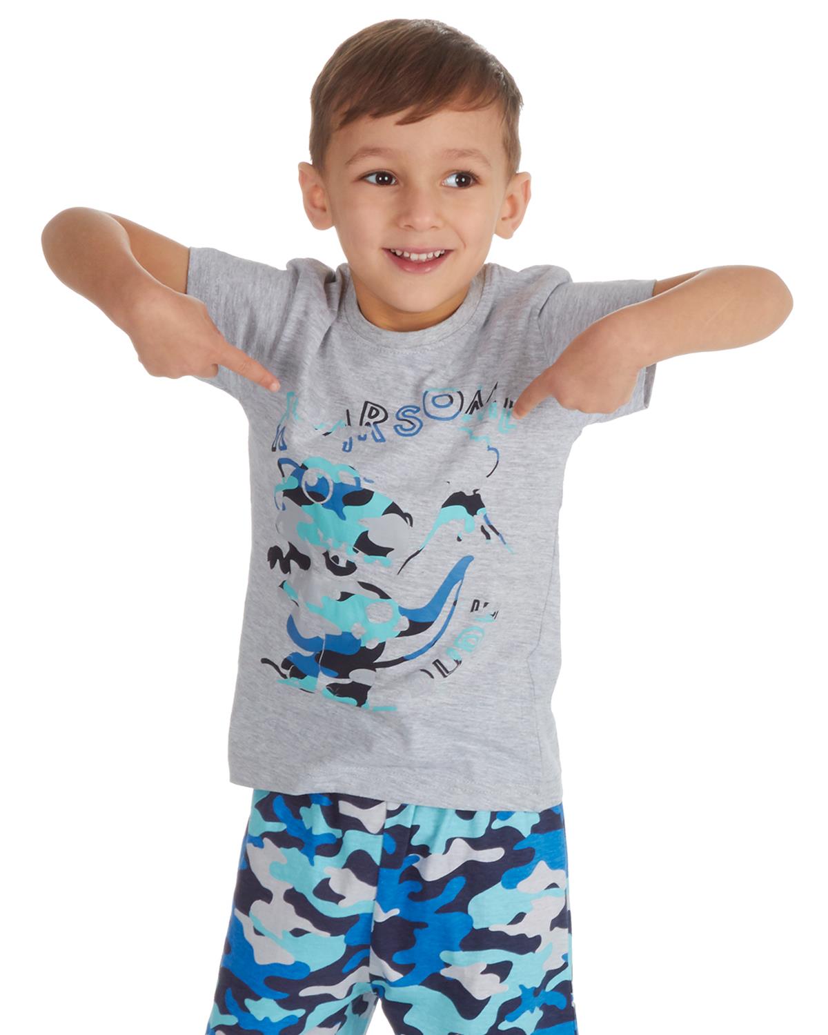 Boys Dino Camo Pyjamas