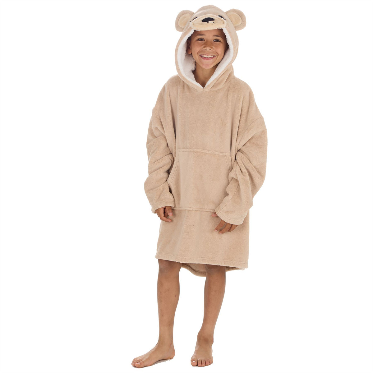 Huggable Kids Oversized Animal Snuggle Hoodie