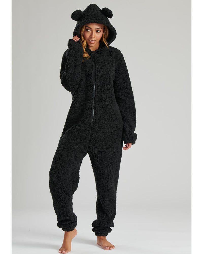 Loungeable Womens Teddy Sherpa Onesie