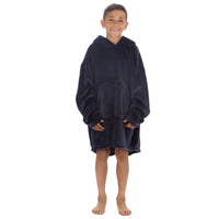 Huggable Kids Plush Fleece Oversized Snuggle Hoodie