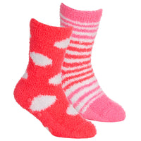 4 Pairs Girls Stars & Spots Cosy Socks