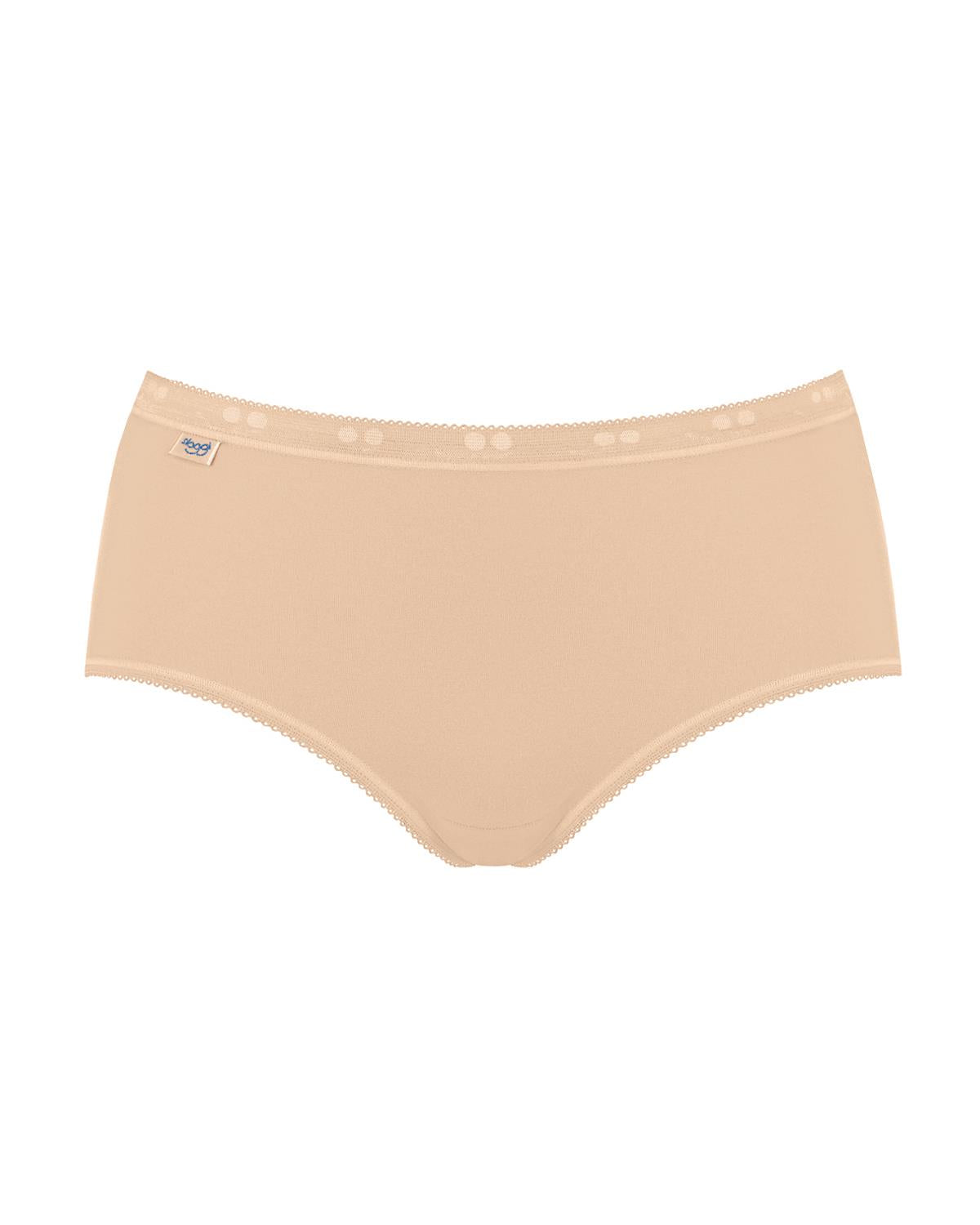 Sloggi Womens Basic+ Cotton Midi Brief