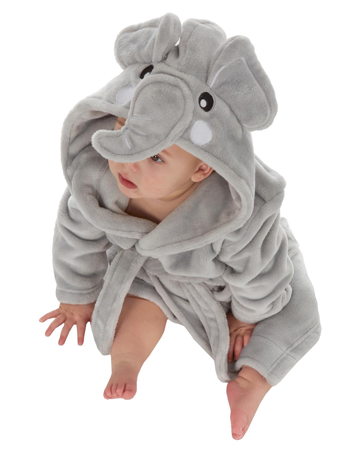 Babytown Elephant Hood Fleece Dressing Gown