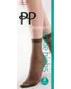 Pretty Polly Womens 3 Pack Comfort Top Ankle Highs