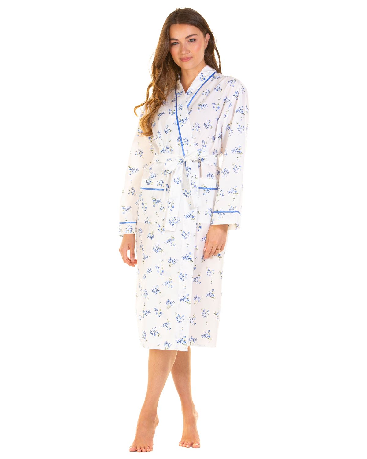 La Marquise Womens Meadow Woven Robe