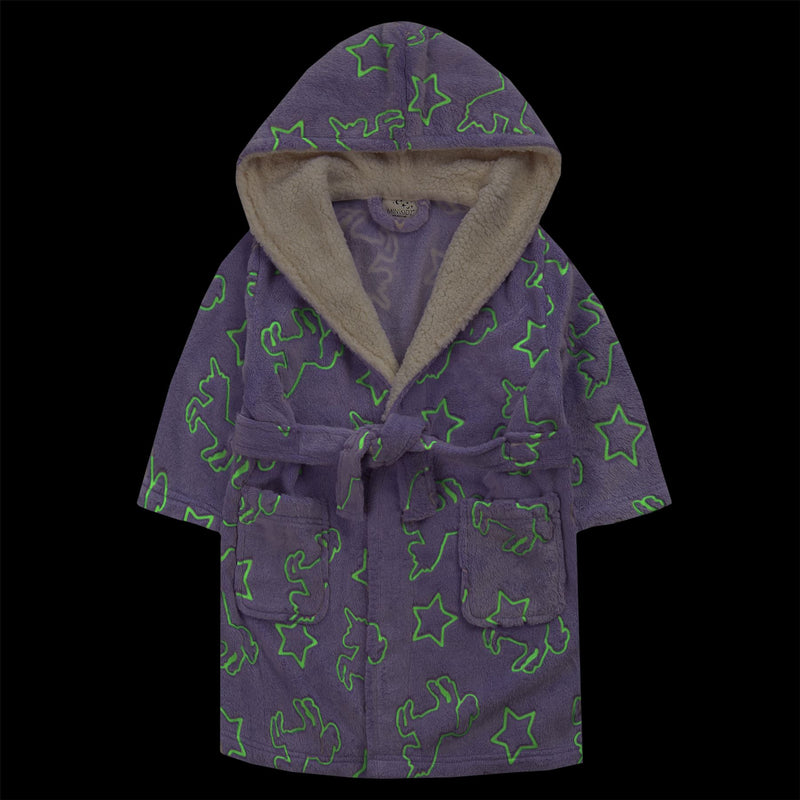 Kids Glow in the Dark Dressing Gown