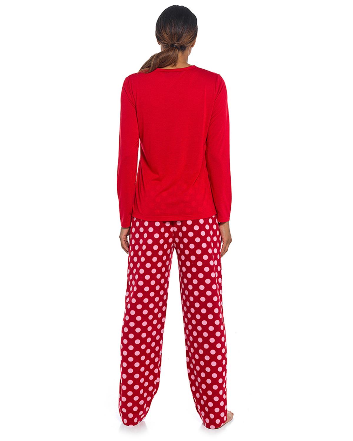 Follow That Dream Womens Red Gnome Pyjamas