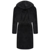 Loungeable Mens Fleece Hooded Dressing Gown