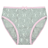 Tom Franks Girls 7 Pack Moon & Stars Knickers