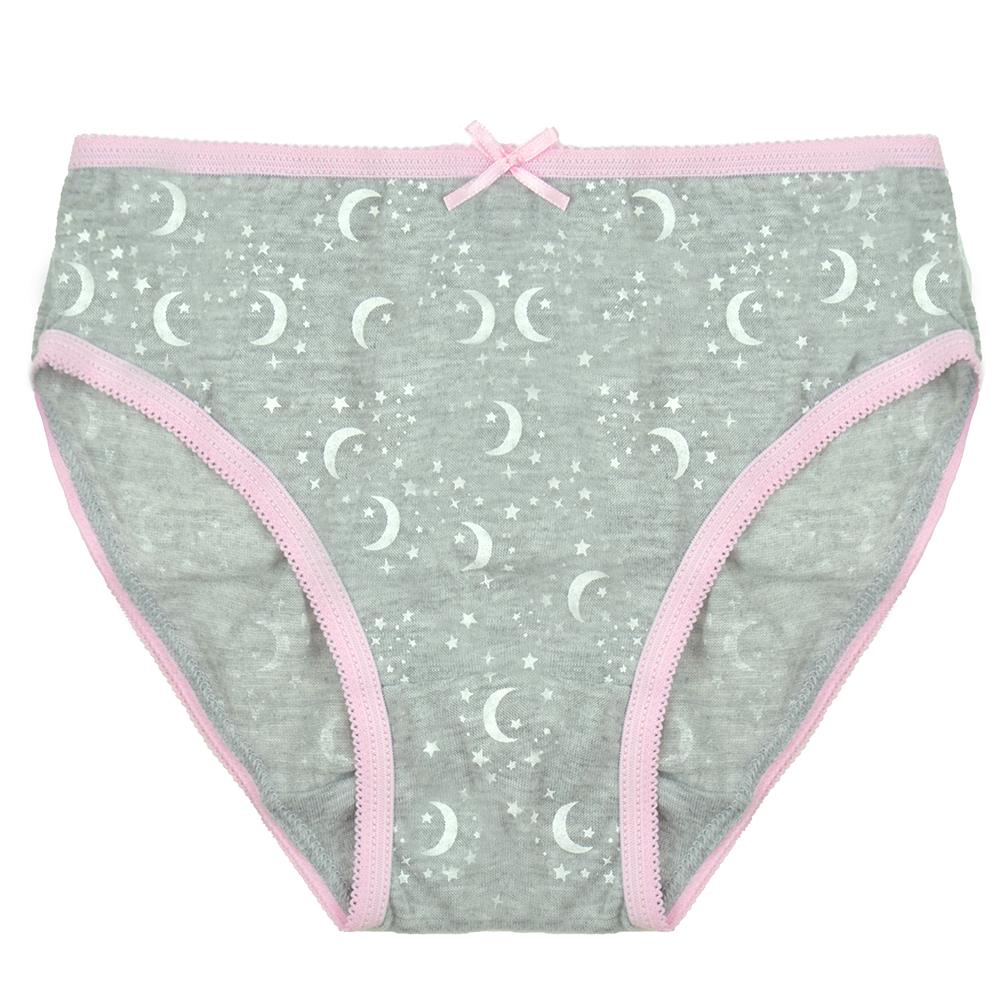 Tom Franks Girls 7 Pack Moon & Stars Knickers