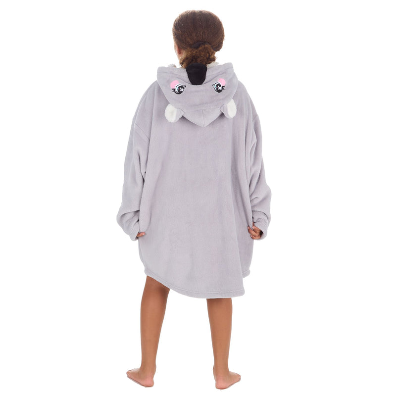 Huggable Kids Oversized Animal Snuggle Hoodie