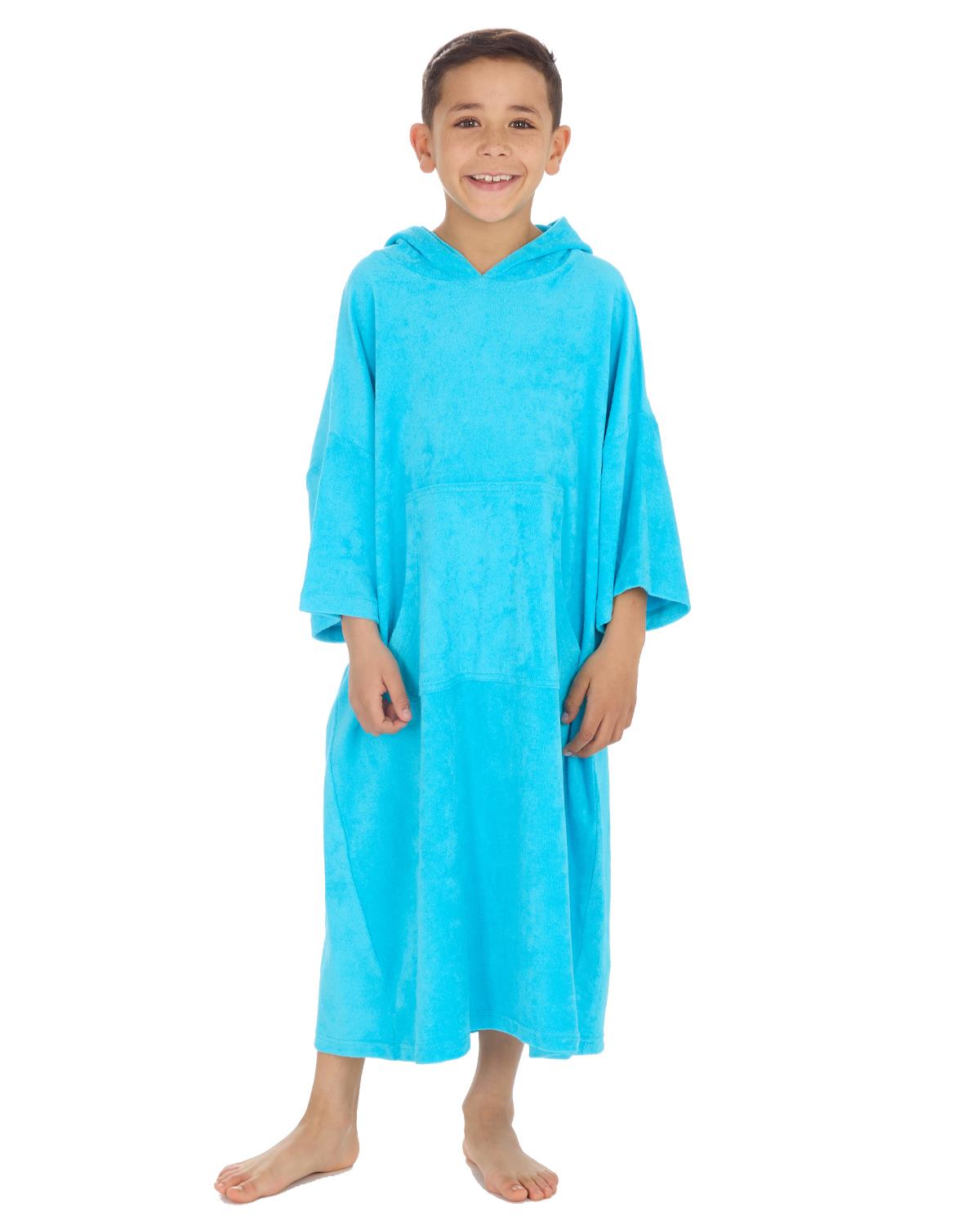 Huggable Kids Hooded Towelling Poncho