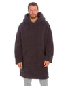 Huggable Mens Borg Fleece Oversized Hoodie