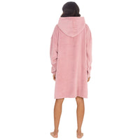 Huggable Adults Plain Oversized Fleece Hoodie